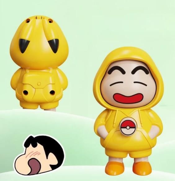 Shinchan face chaning keychain