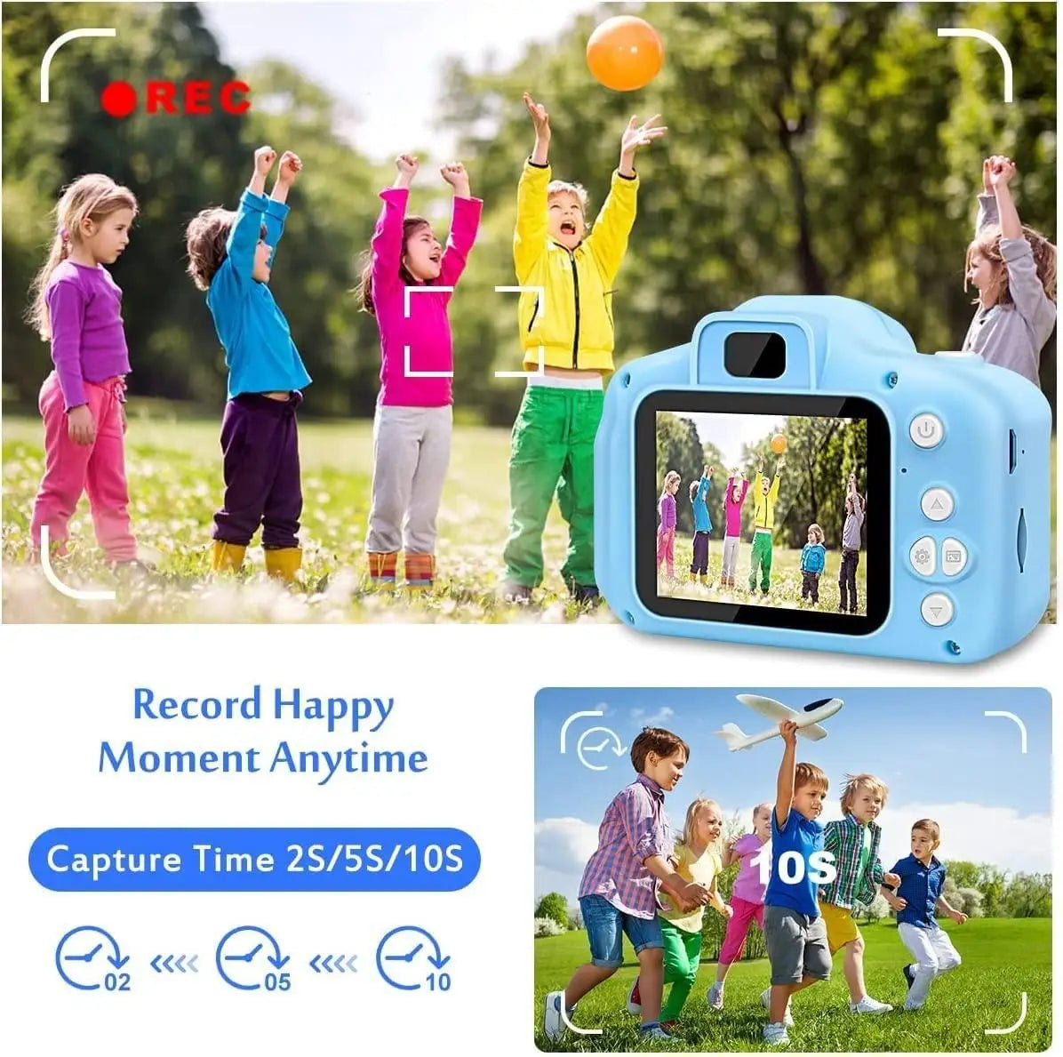 Digital video camera for kids