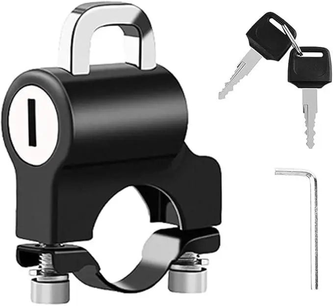 Helmet security lock