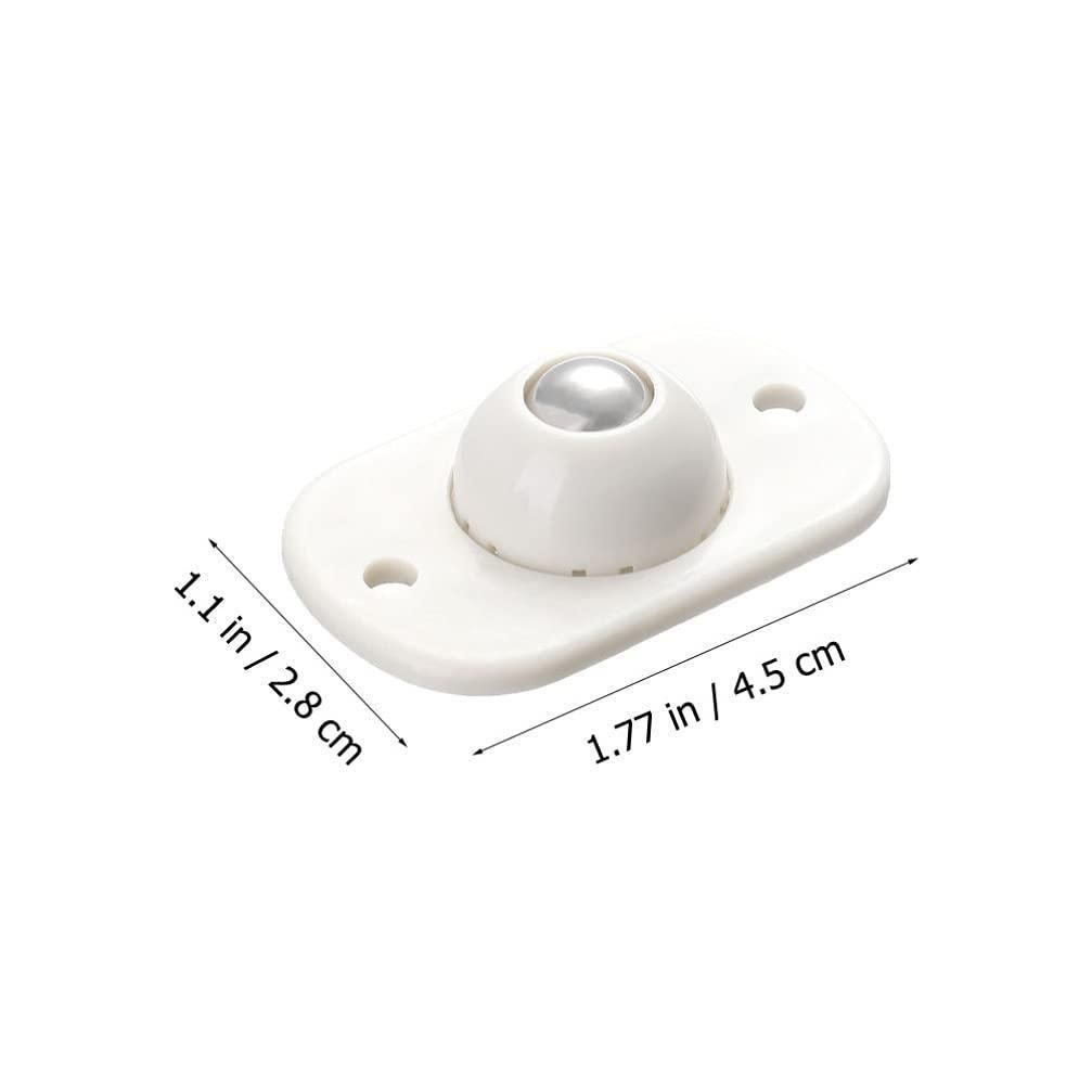 Self adhesive wheels pulley (pack of 4)