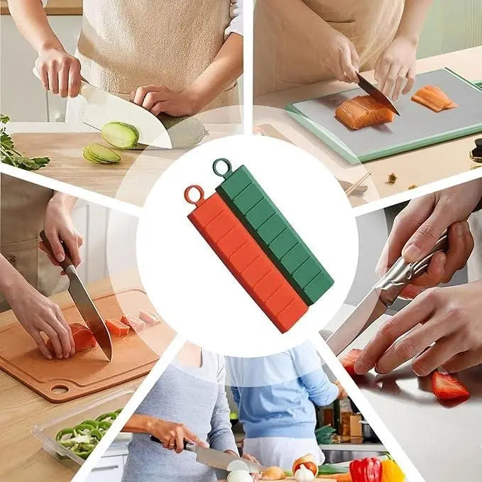 Magnetic silicone veg cutter – pack of 2
