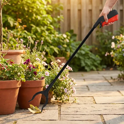 7514 extra long pickup aid trash picker upper rotating hand heavy duty grip arm - reaching assist for litter elderly