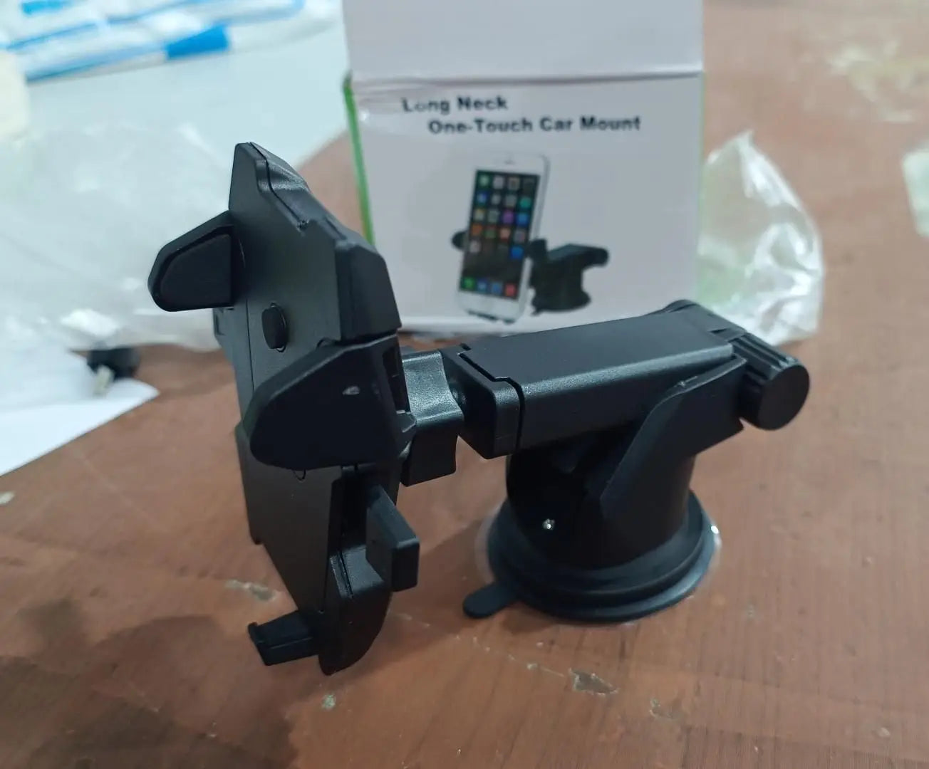 Revolex zoom star pros car mobile holder for dashboard black