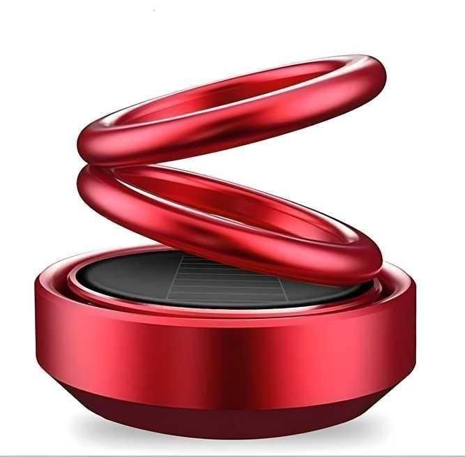 Solar energy rotating ring with long lasting french organic fragrance