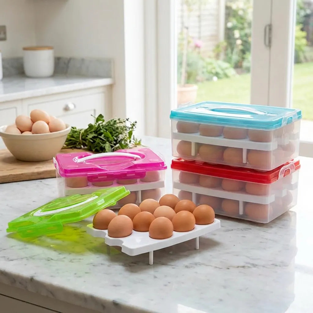 32-Grid Egg Storage Tray