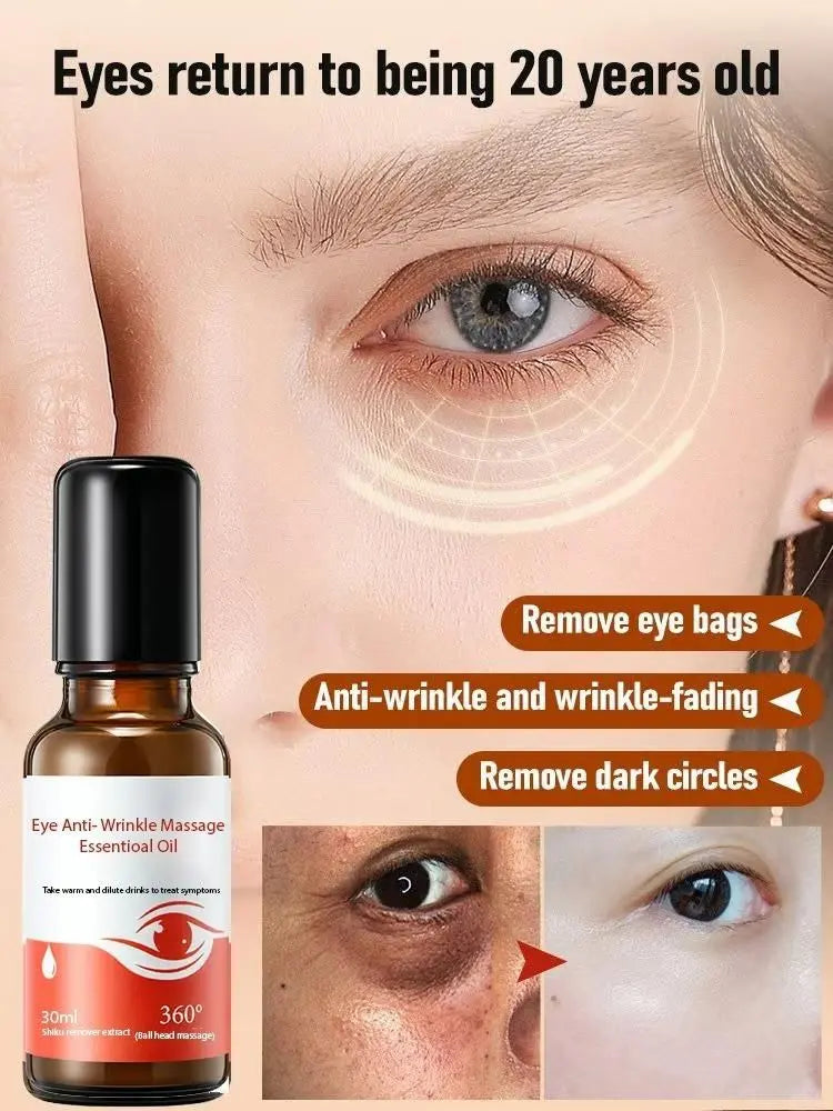 Eye wrinkle massage oil