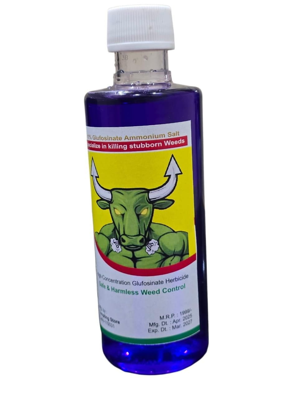 High-concentration glufosinate herbicide all crops,organic (pack of 2)