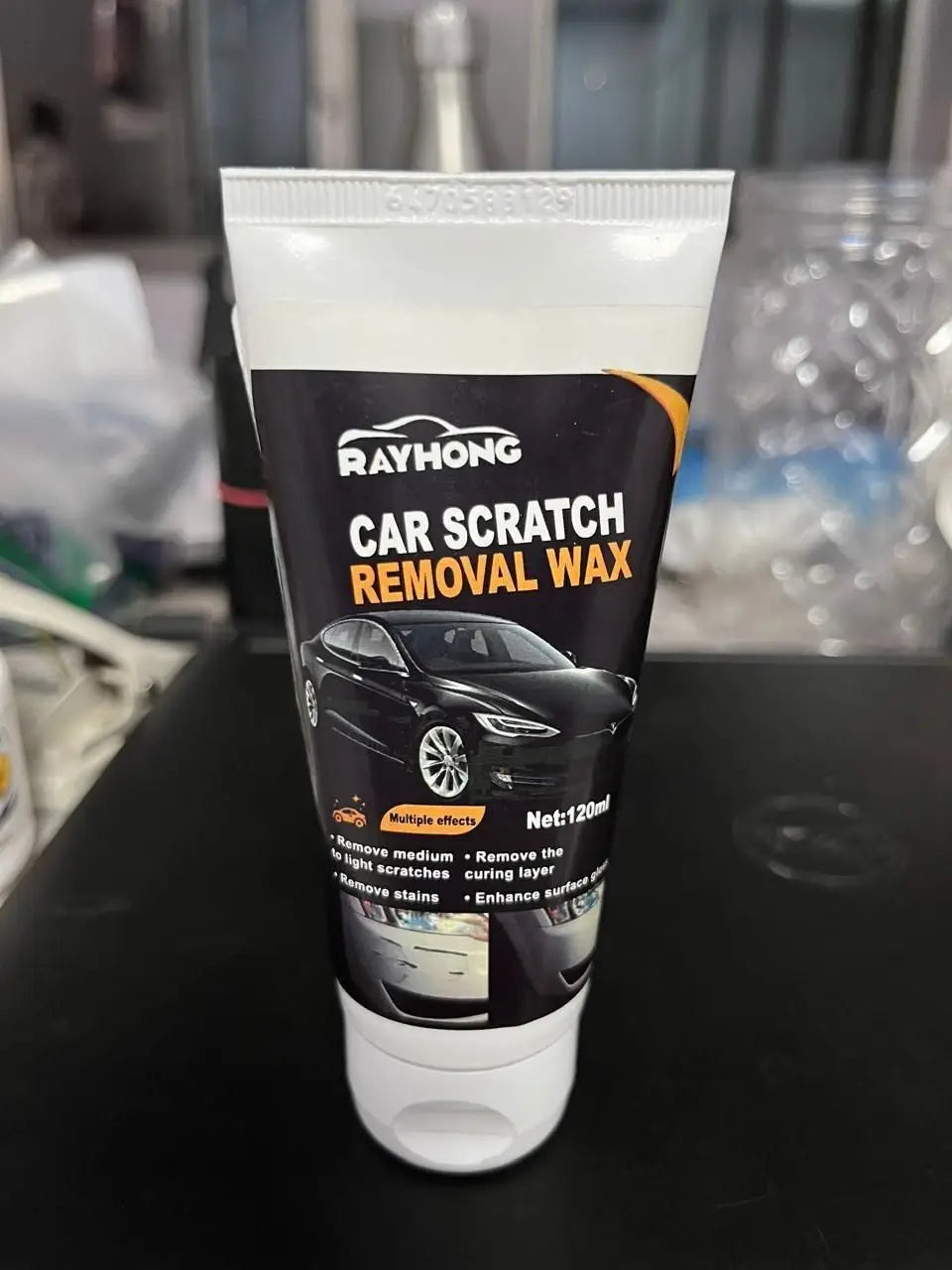 Car scratch removal wax pack of 2