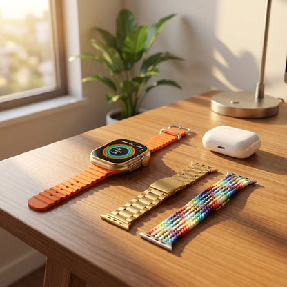 Ultimate Smartwatch Combo with Bluetooth Calling &amp; Earphones