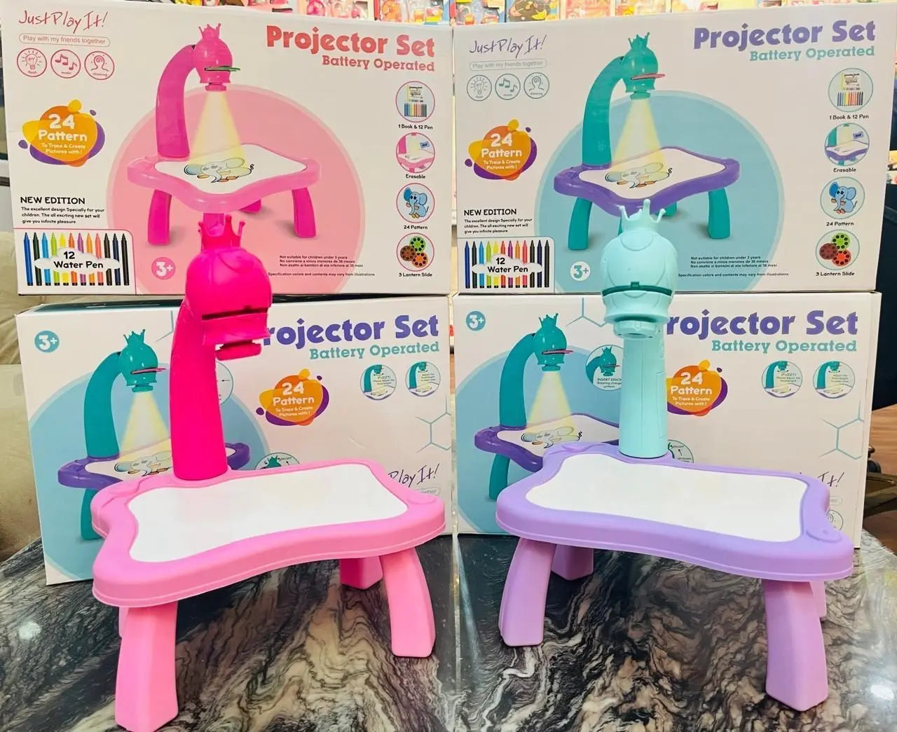 Kids Projector Drawing Desk