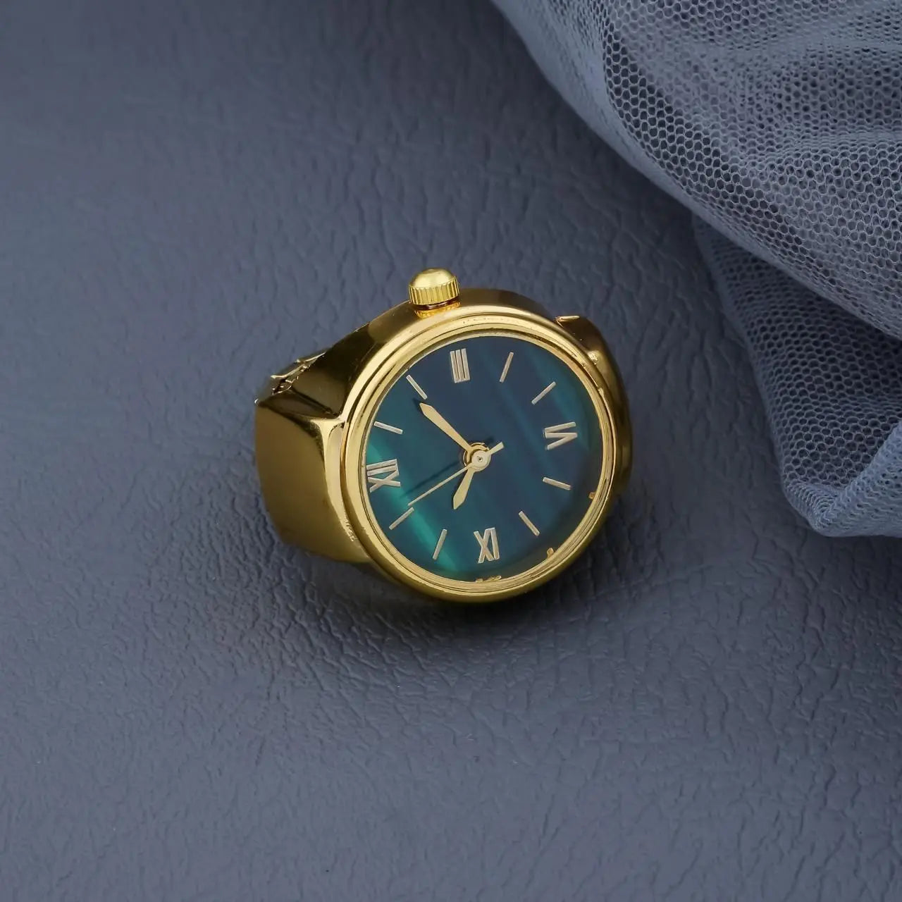 Analog ring watch – unisex