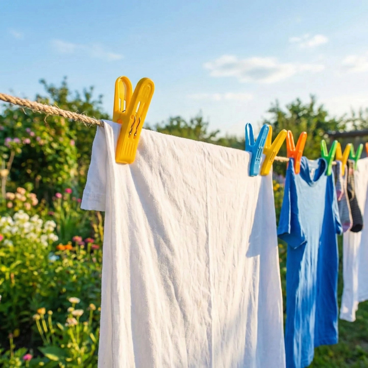 Double Pin Plastic Cloth Clips