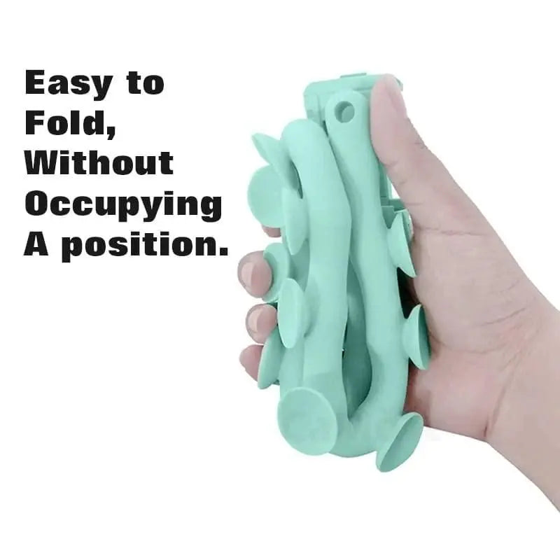 Flexible caterpillar phone holder