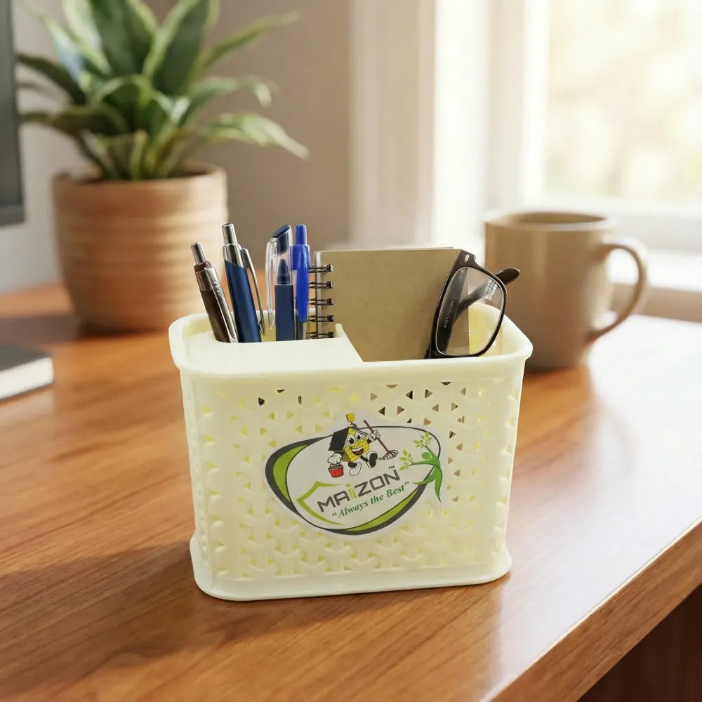 7722 multipurpose holder for desk plastic pen pots organizers pencil stationary supplies office home school non-slip