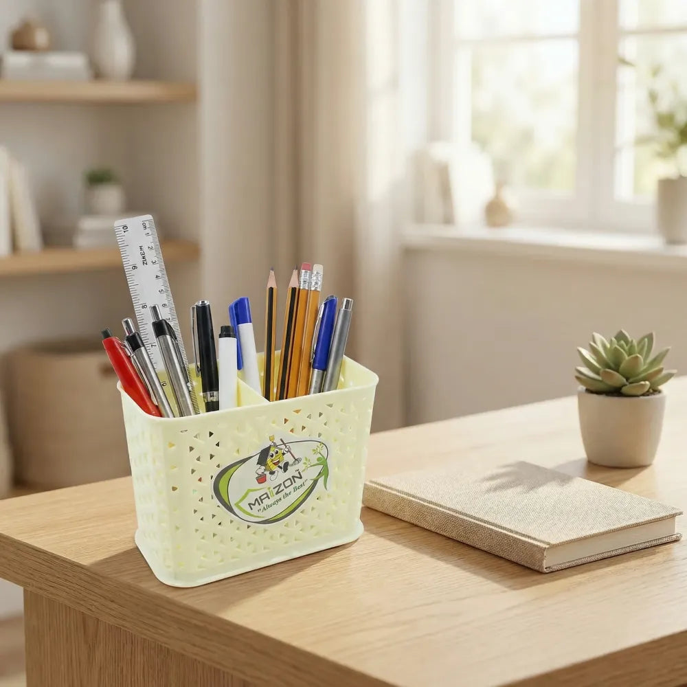 7722 multipurpose holder for desk plastic pen pots organizers pencil stationary supplies office home school non-slip