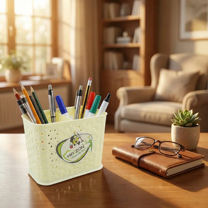 7722 multipurpose holder for desk plastic pen pots organizers pencil stationary supplies office home school non-slip