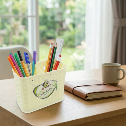 7722 multipurpose holder for desk plastic pen pots organizers pencil stationary supplies office home school non-slip