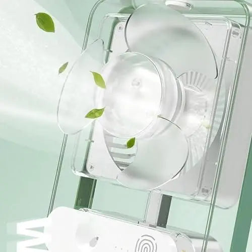 Usb misting desk fan