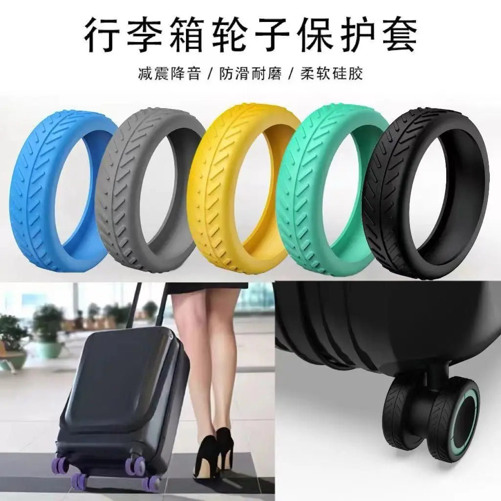 Luggage compartment wheel protection cover (pack of 8)