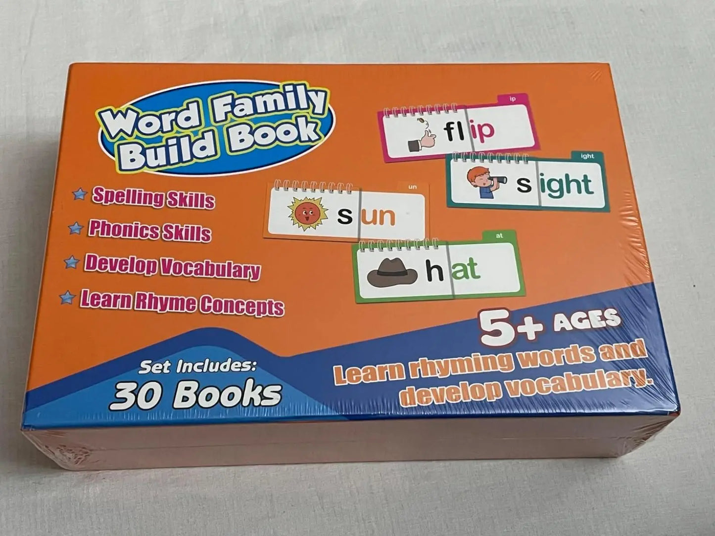 30 Rhyming Words Learning Flipbook