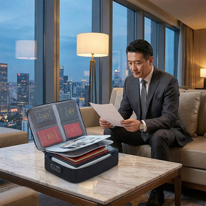 Waterproof Portable Document Storage Bag Travel Organizer