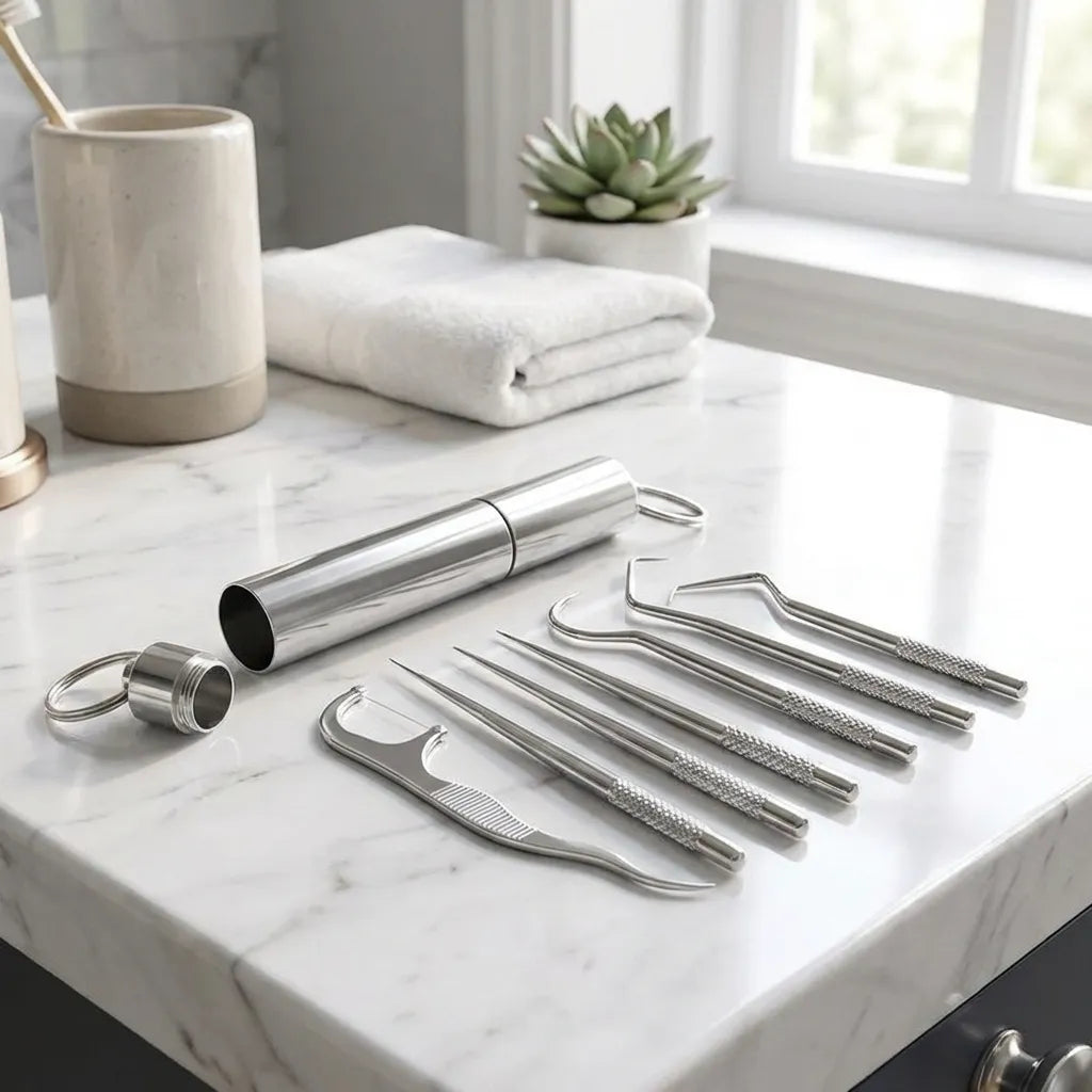 Reusable Steel Dental Kit