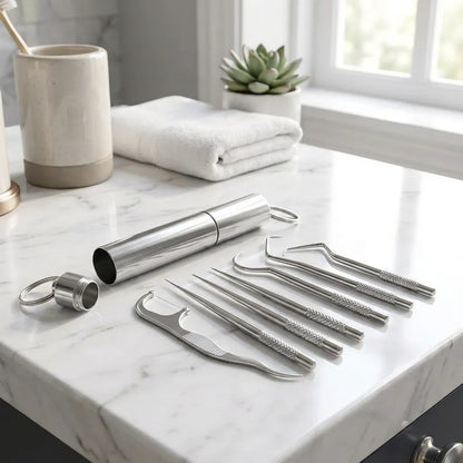 Reusable Steel Dental Kit