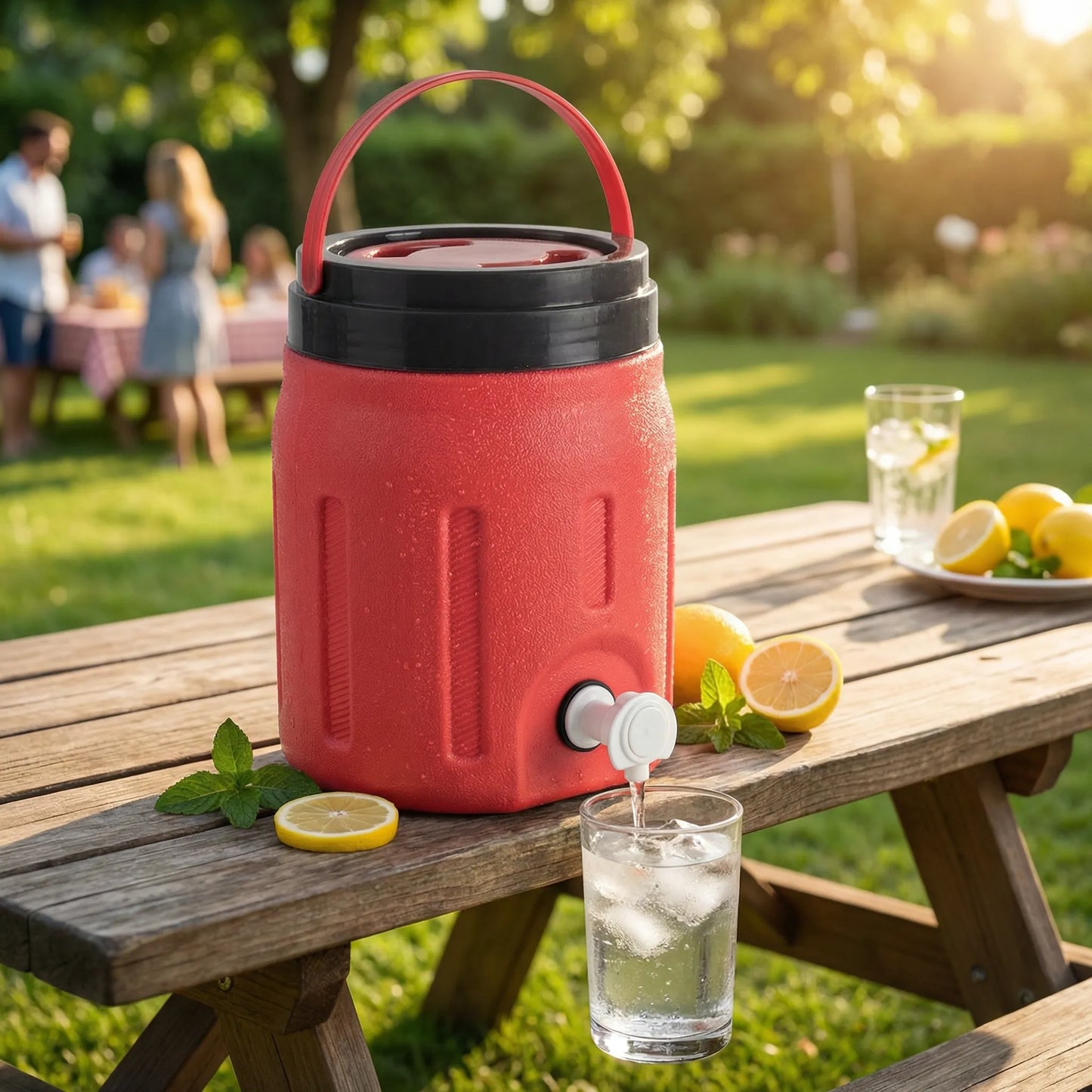 Insulated 4L Travel Water Jug