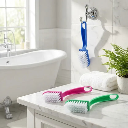 7956 multi-purpose kitchen cleaning brushes - fish vegetable tool cleaner utensils fruit 3 piece - home &