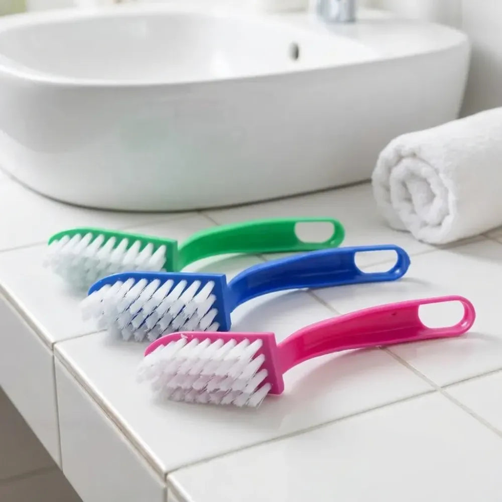 7956 multi-purpose kitchen cleaning brushes - fish vegetable tool cleaner utensils fruit 3 piece - home &