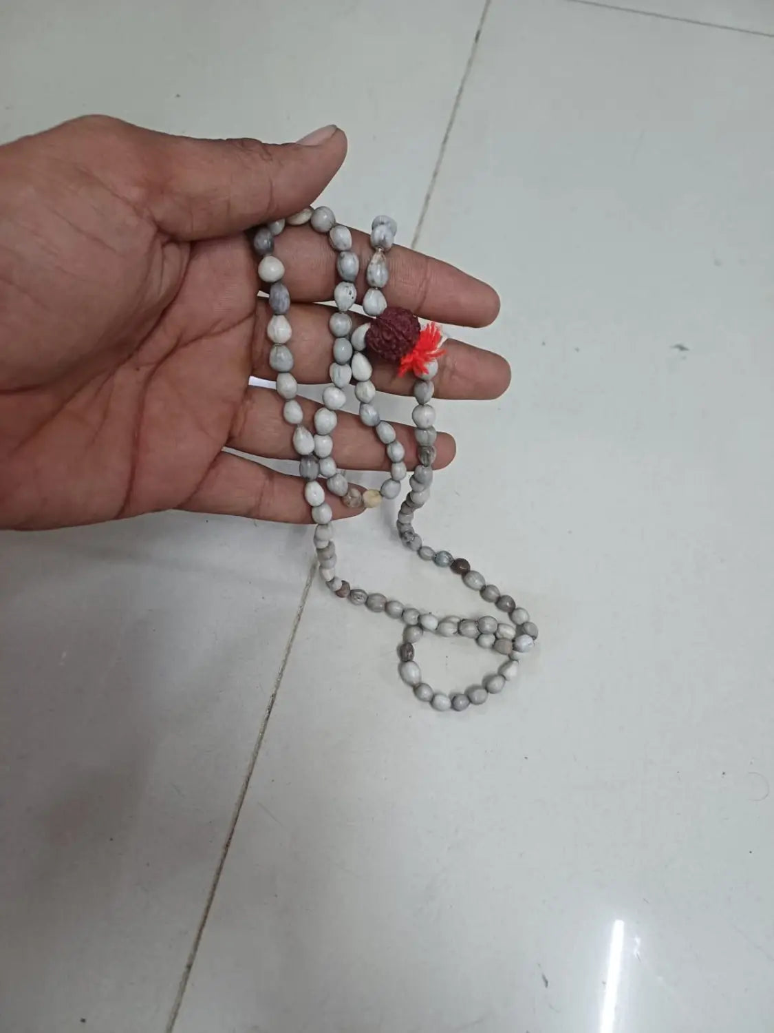 Original vaijayanti mala with rudraksha moira stone