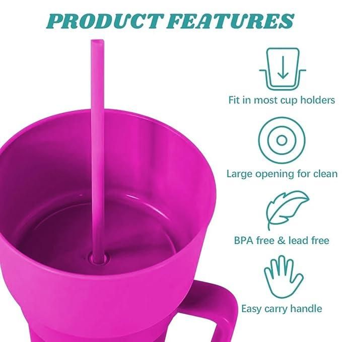 Bpa-free 2 in 1 cup 900ml