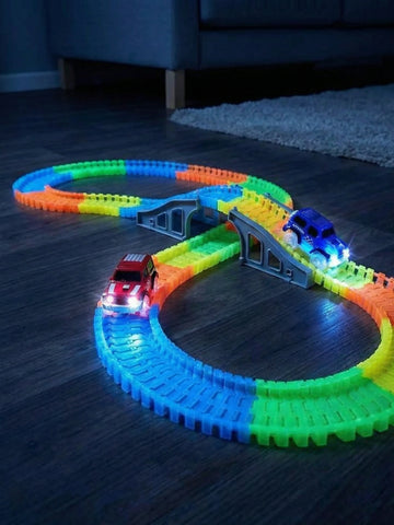 Magic Tracks Toy – LED Racetrack for Kids