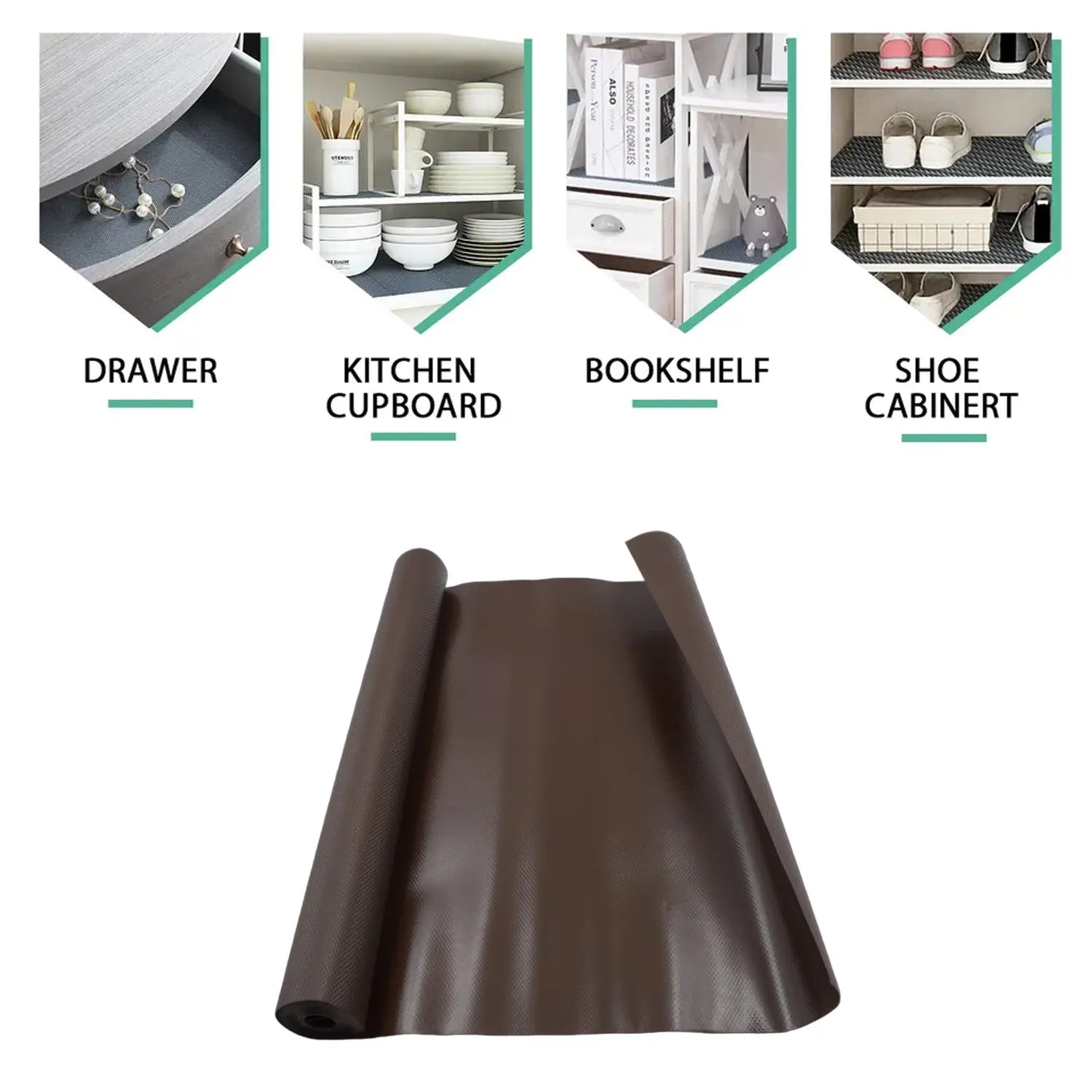 Multipurpose anti-slip shelf mat
