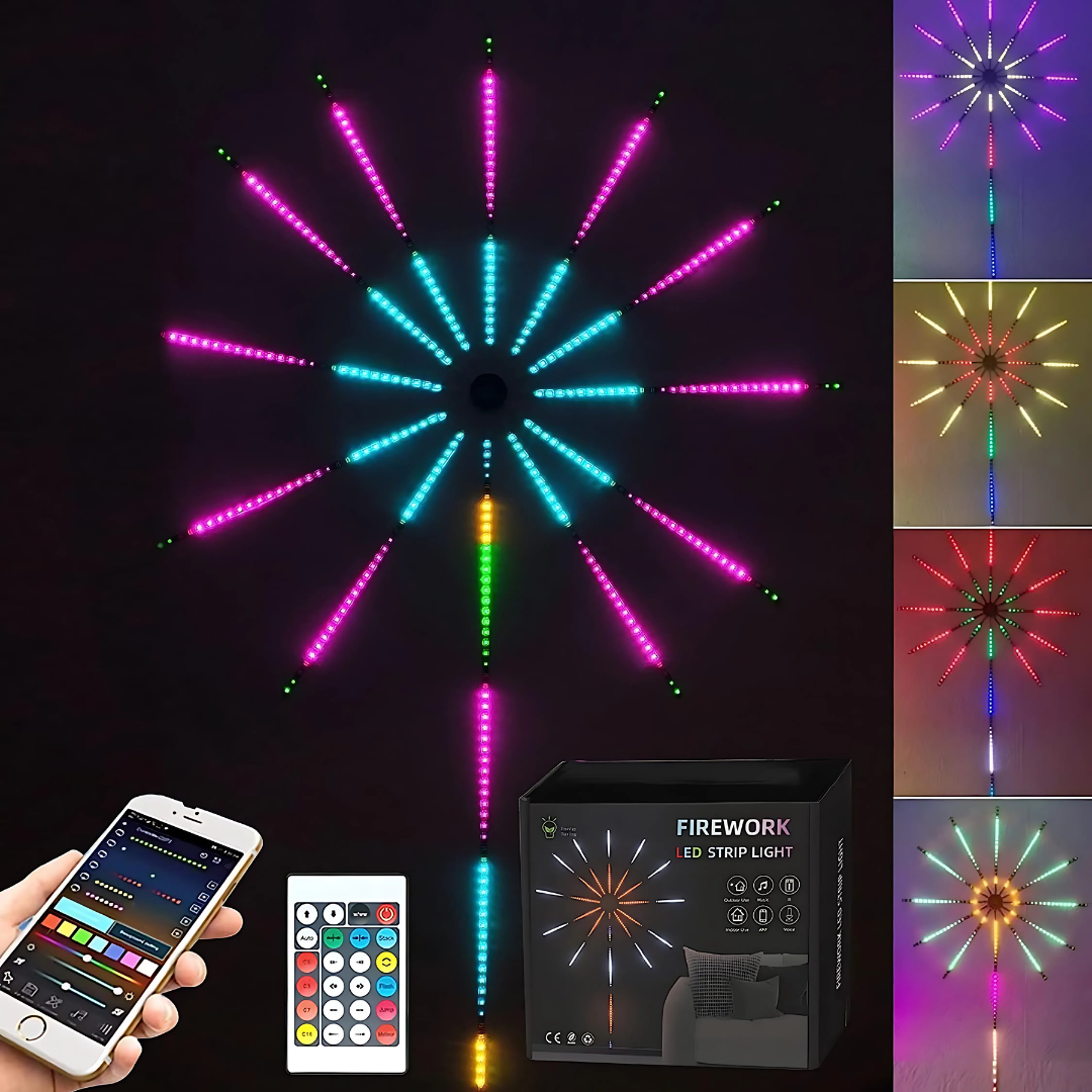 LED Fireworks Light