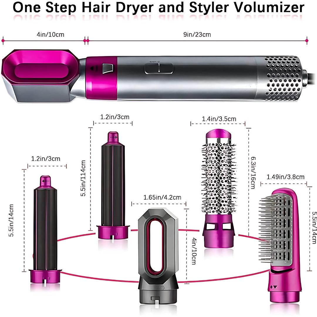 Muti-Functional 5 IN 1 Hair Styling Tool