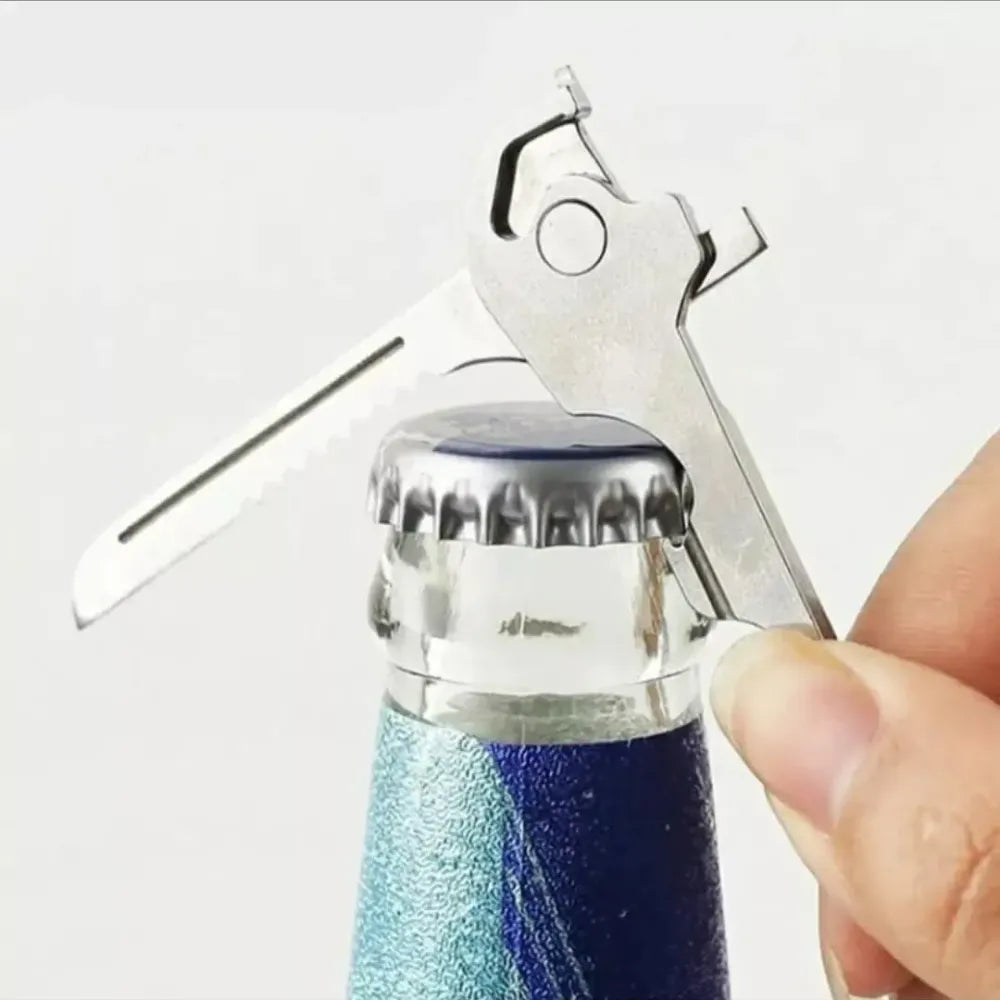 8 in 1 key shaped pocket multitool