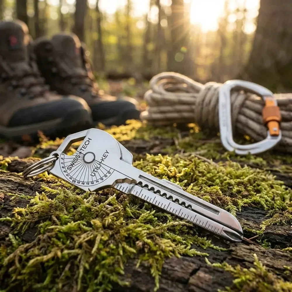 8 in 1 key shaped pocket multitool