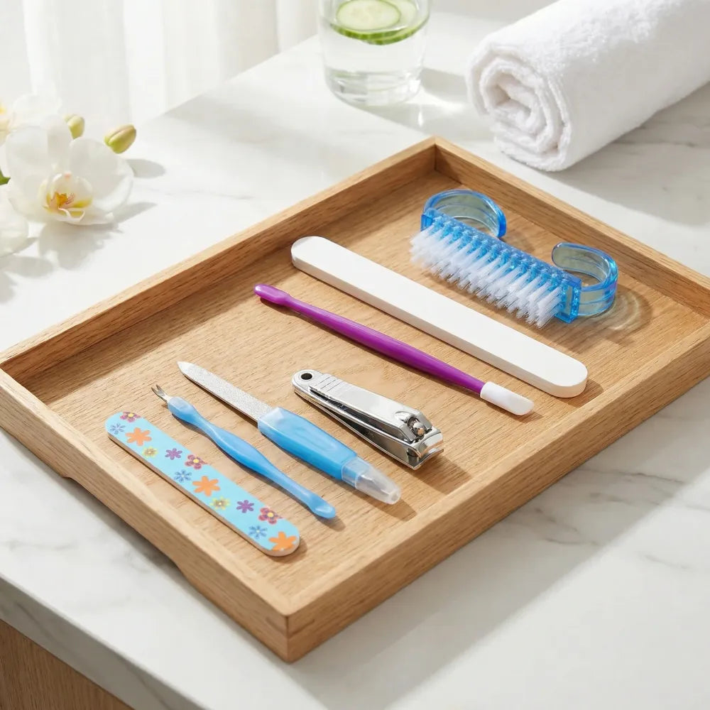 8-in-1 manicure & pedicure kit - health care