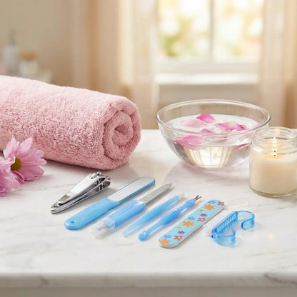 8-in-1 manicure & pedicure kit - health care