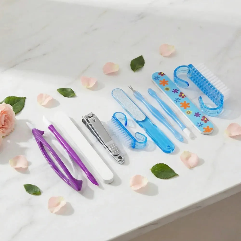 8-in-1 manicure & pedicure kit - health care