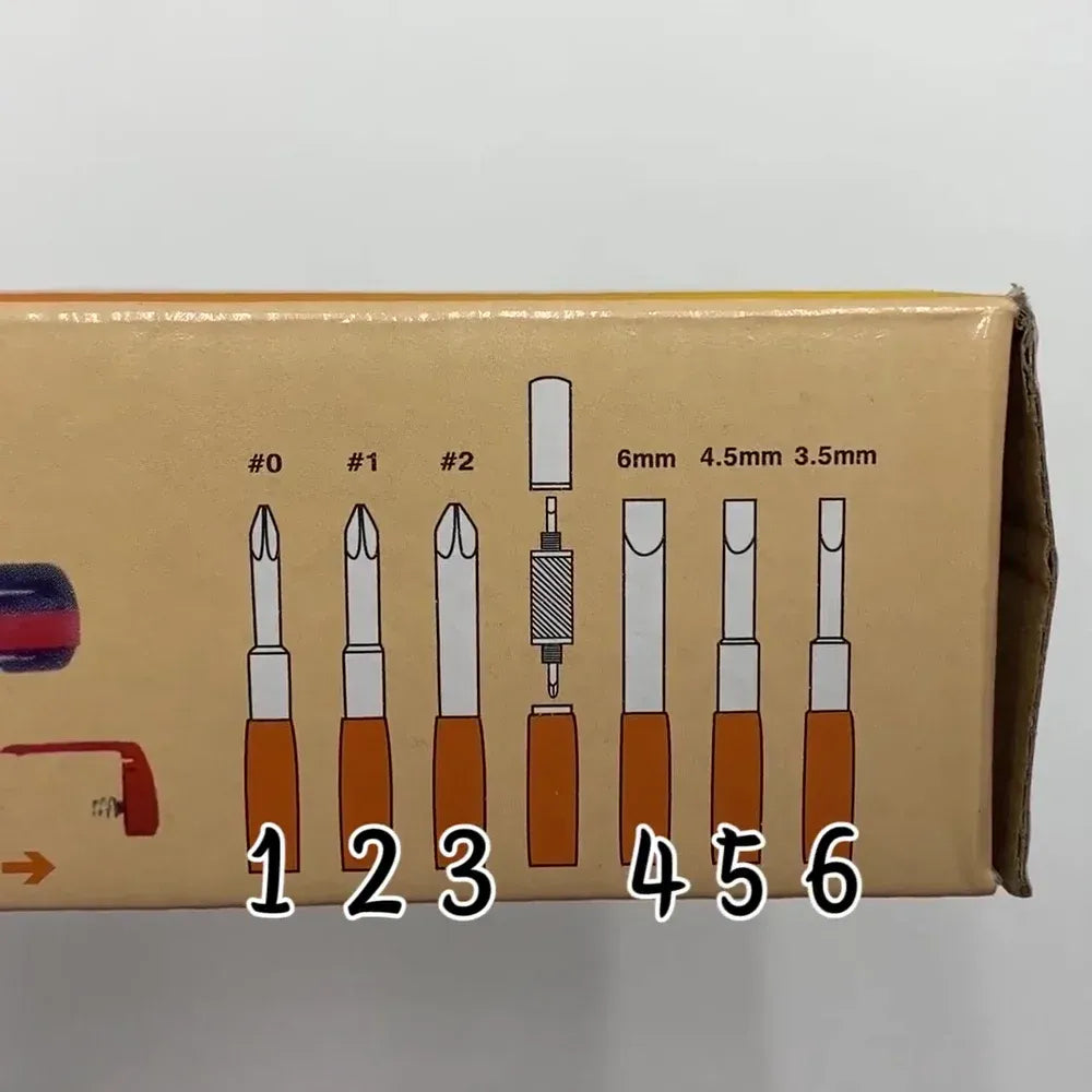 8-in-1 multi-function screwdriver tool - hardware