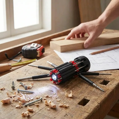 8-in-1 multi-function screwdriver tool - hardware