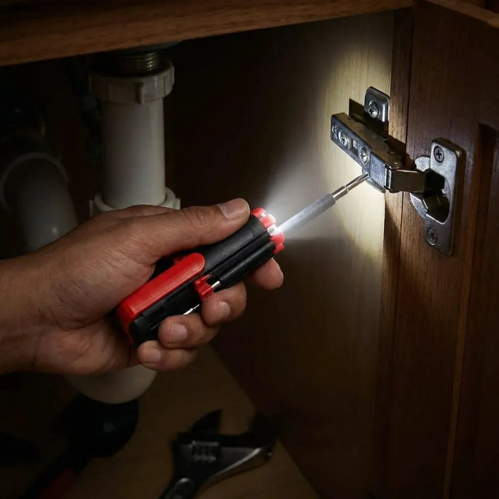 8-in-1 multi-function screwdriver tool - hardware