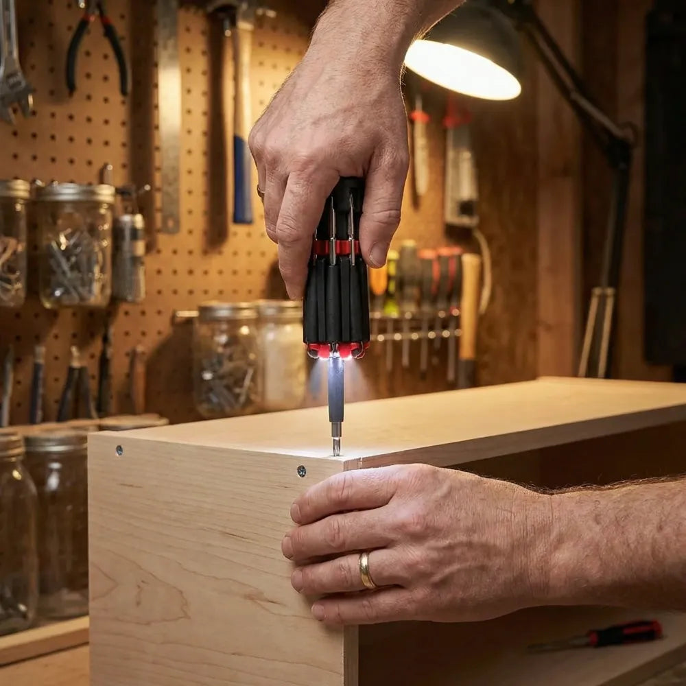 8-in-1 multi-function screwdriver tool - hardware
