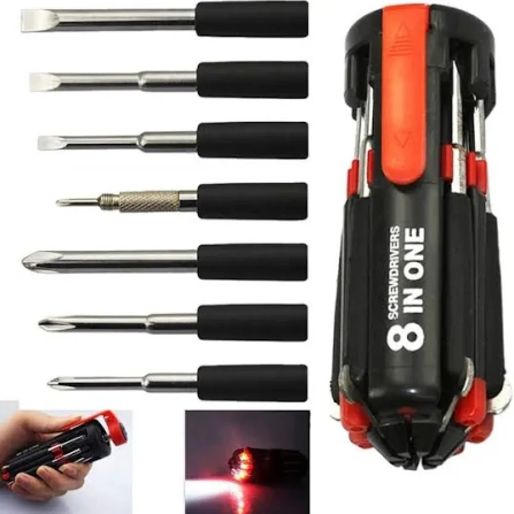 8-in-1 multi-function screwdriver tool - hardware
