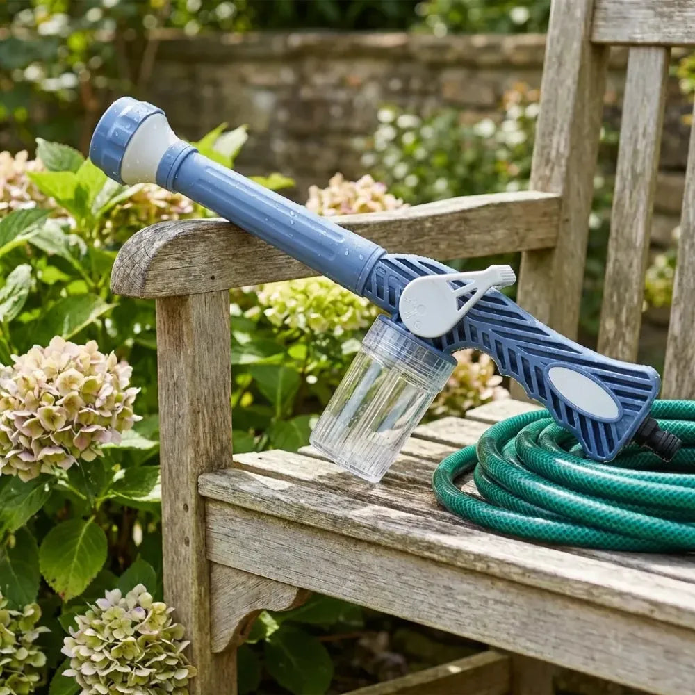 8-in-1 turbo water spray gun - garden