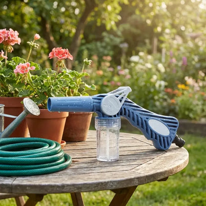 8-in-1 turbo water spray gun - garden
