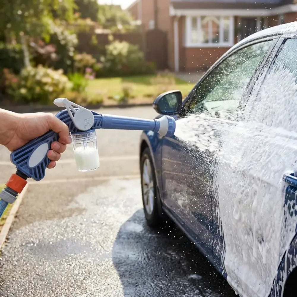 8-in-1 turbo water spray gun - garden
