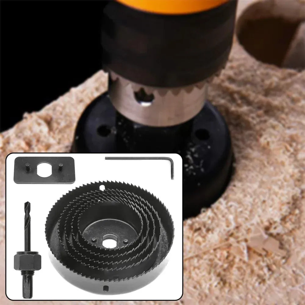 8-Piece Hole Saw Kit - Hardware